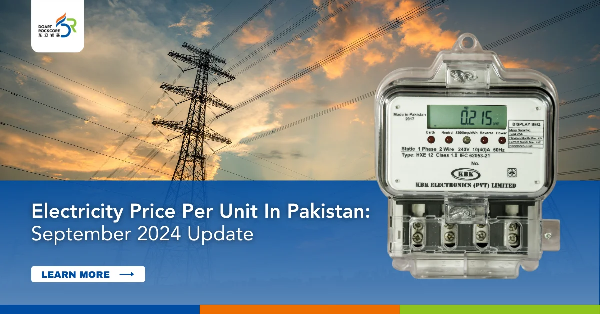 Electricity unit price in Pakistan